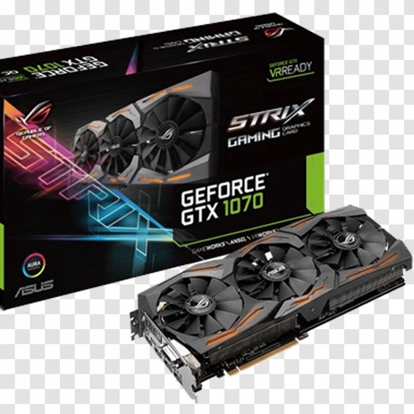 Graphics Cards & Video Adapters GeForce GDDR5 SDRAM ASUS Republic Of Gamers - Gddr5 Sdram - Nvidia Transparent PNG