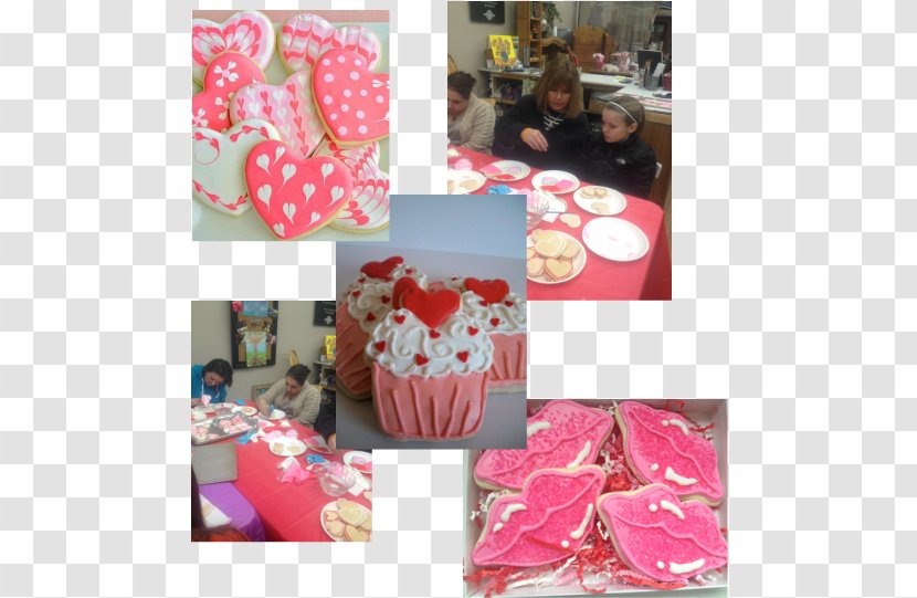 Cake Decorating Birthday Gift Pink M - Heart - Saturday Workshop Transparent PNG