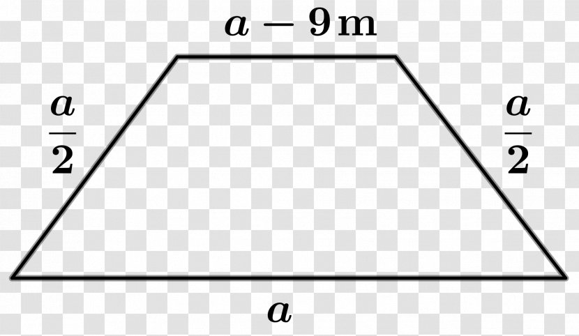Triangle Trapezoid Area Perimeter - Parallelogram Transparent PNG