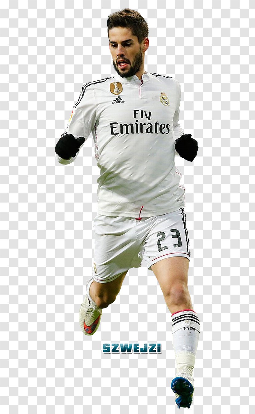 Isco Jersey Real Madrid C.F. Football Player - Art Transparent PNG