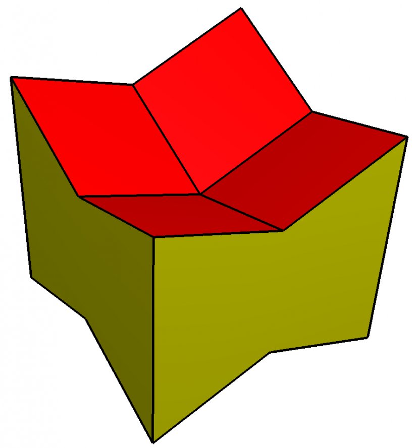 Elongated Dodecahedron Angle Hexagon Rhombic - Geometry Transparent PNG