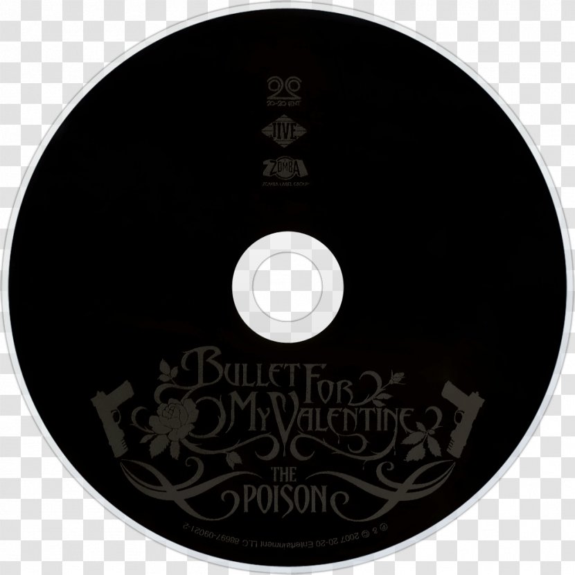 The Poison Bullet For My Valentine Album Scream Aim Fire Compact Disc Transparent PNG