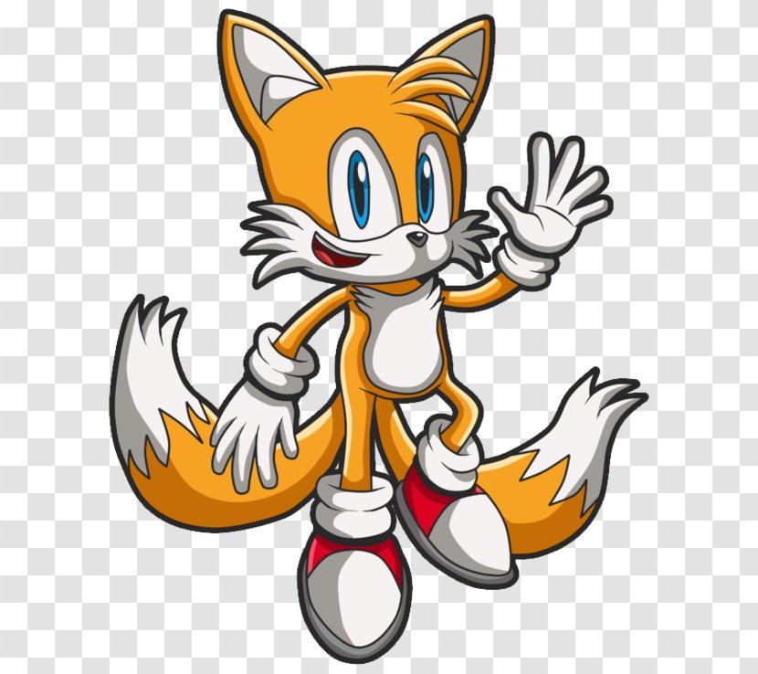 Tails Red Fox Sonic Riders - Animation Transparent PNG