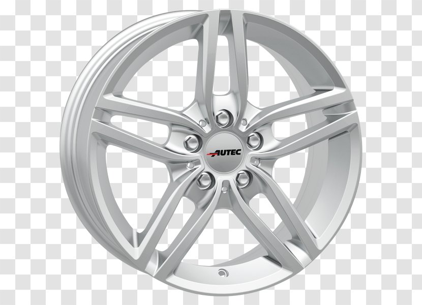 Mille Miglia Mm034 Silver Autofelge Car Wheel - Tire Transparent PNG