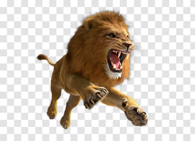 Lion Quest Simulator Tiger 3D Computer Graphics Hunter Forest Escape - Hunting - Leaping Transparent PNG