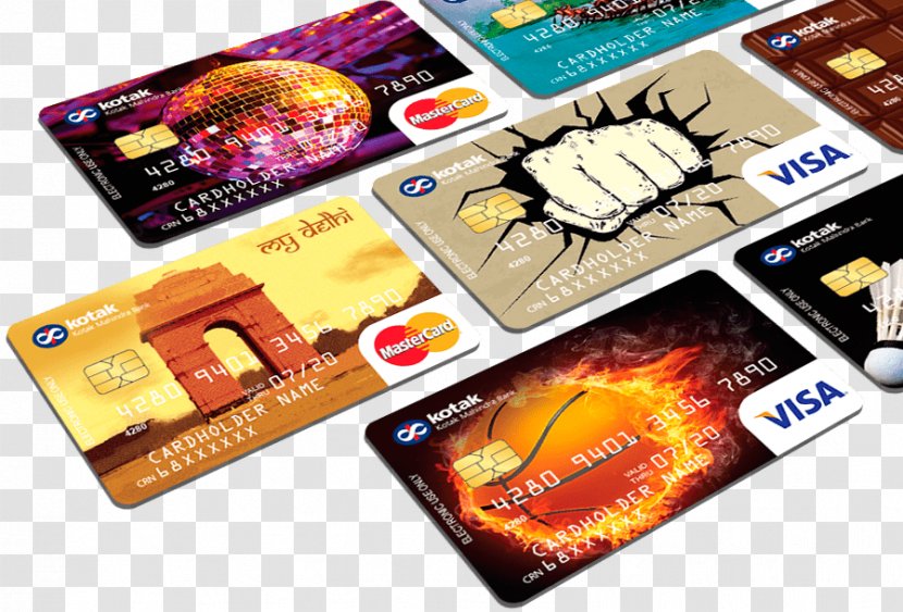 Payment Card Debit Kotak Mahindra Bank Credit Transparent PNG