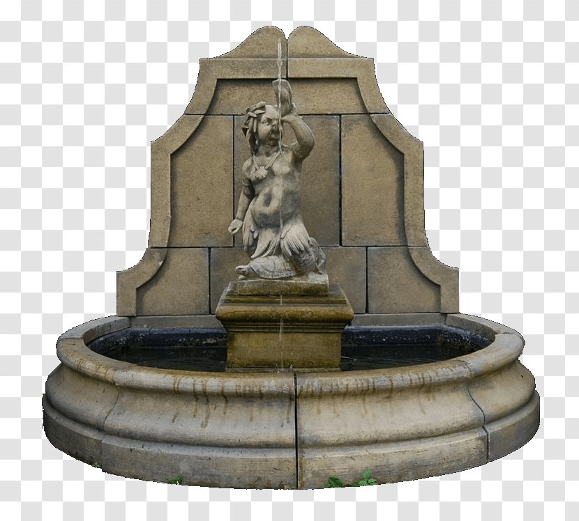 Drinking Fountains Garden Clip Art - Stone Carving - Personal Use Transparent PNG
