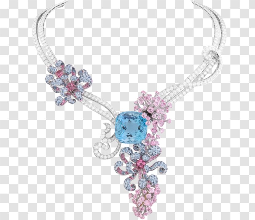 Necklace Jewellery Van Cleef & Arpels Charms Pendants Diamond - Gemstone Transparent PNG