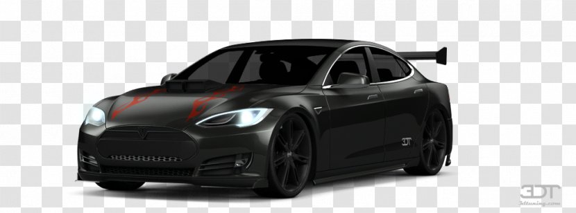 Tire Mid-size Car Motor Vehicle Luxury - Hood - Tesla Model 3 Transparent PNG