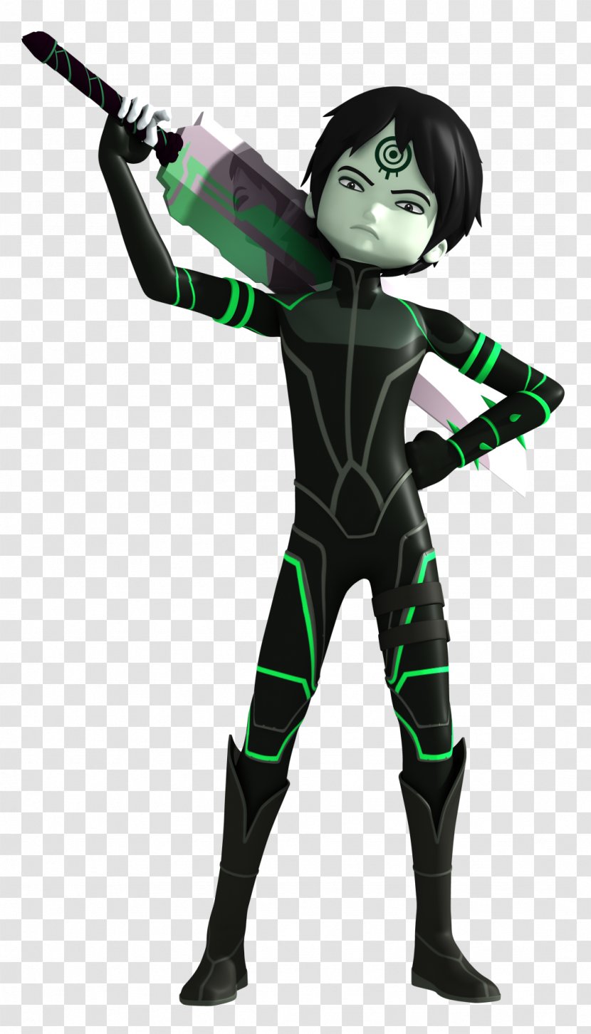 Aelita Schaeffer Yumi Ishiyama Lyoko Ulrich Stern - Green - Code Transparent PNG