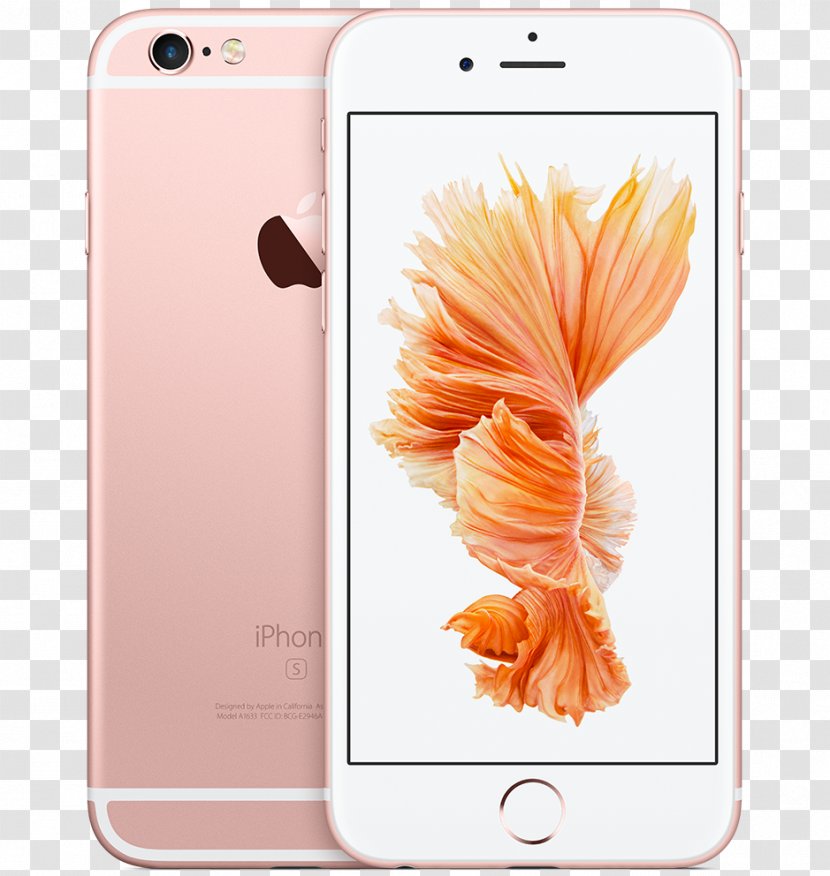 IPhone 6s Plus Telephone Apple LTE - Lte - GOLD ROSE Transparent PNG