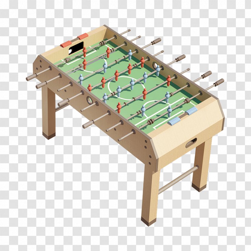 Tabletop Games & Expansions Foosball AutoCAD DXF Autodesk Revit - Autocad - Soccer Table Transparent PNG