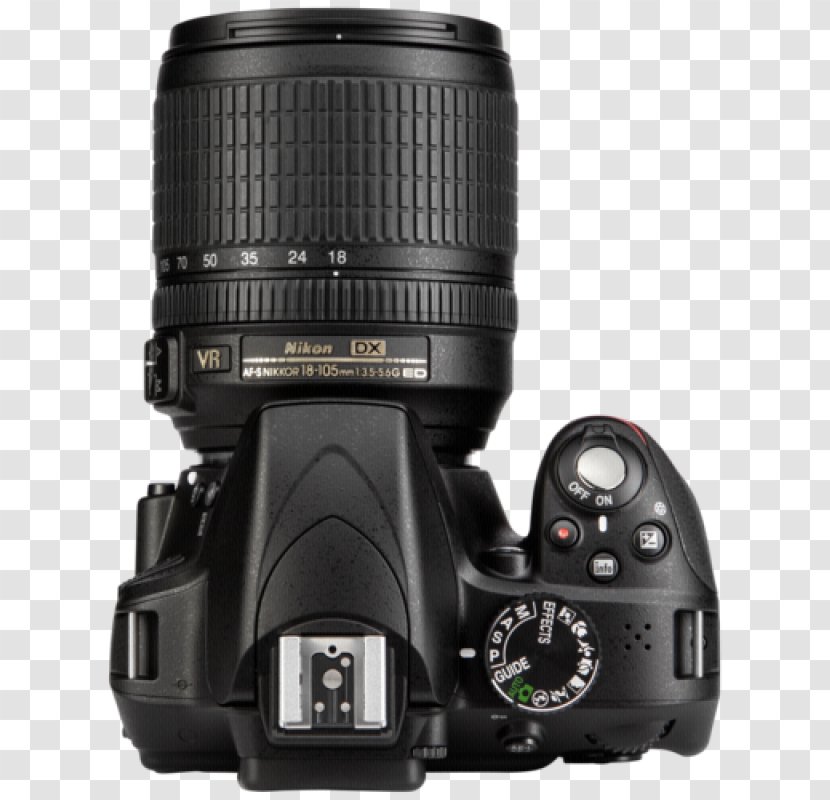 Nikon D3300 D5500 D5300 D3200 D3400 - Lens - Camera Transparent PNG