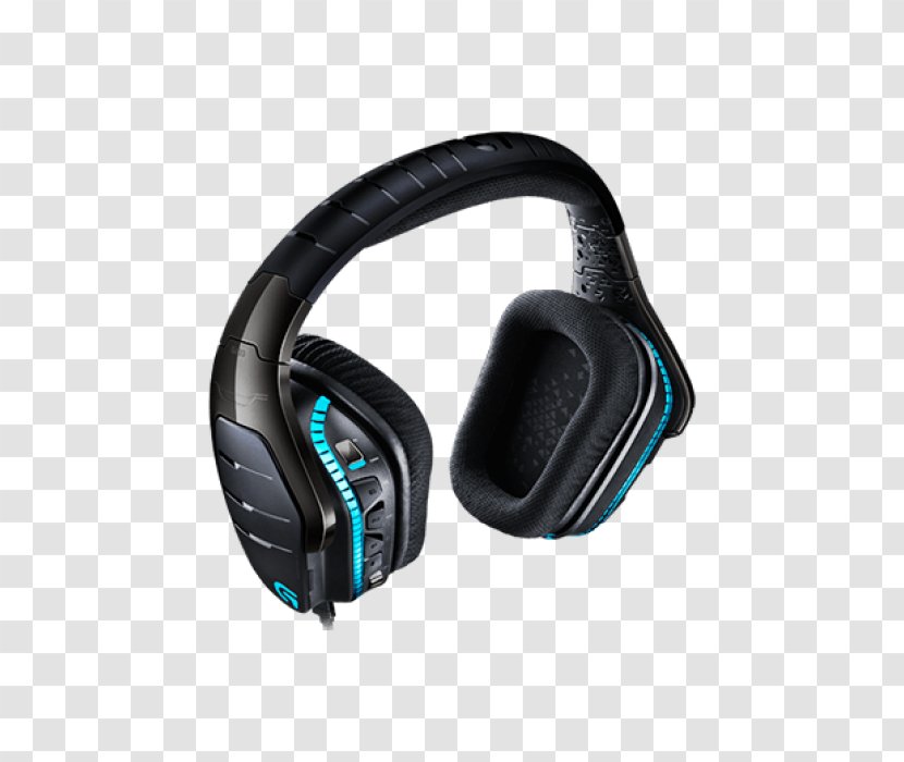 Logitech G633 Artemis Spectrum 7.1 Surround Sound Headset G933 - Headphones Transparent PNG