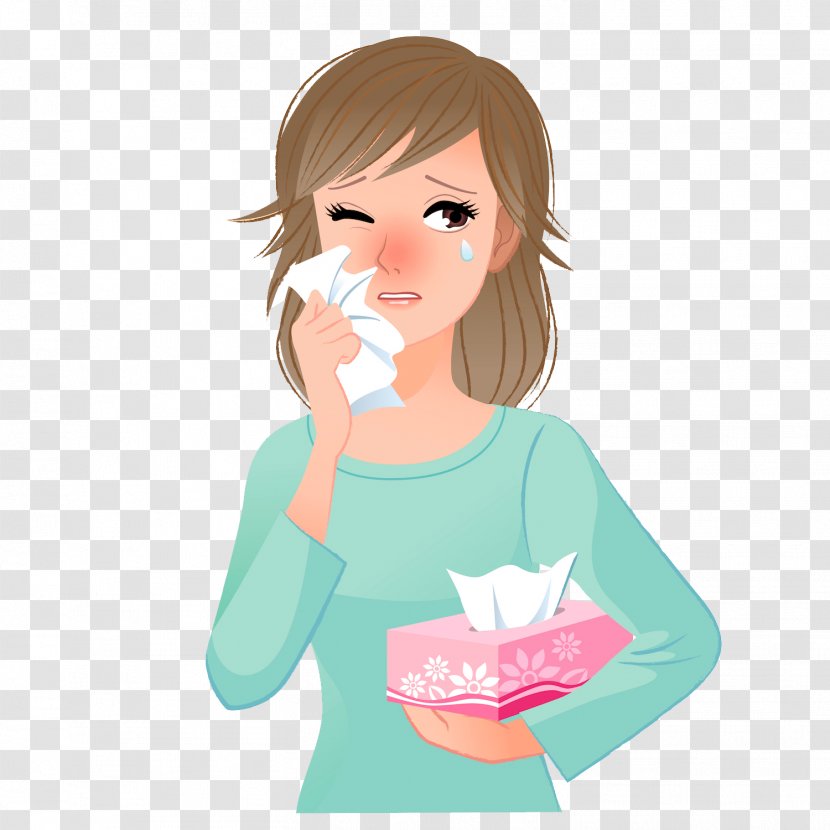 Allergy Vector Graphics Royalty-free Illustration Stock Photography - Noseblowing - Allergen Cartoon Food Transparent PNG