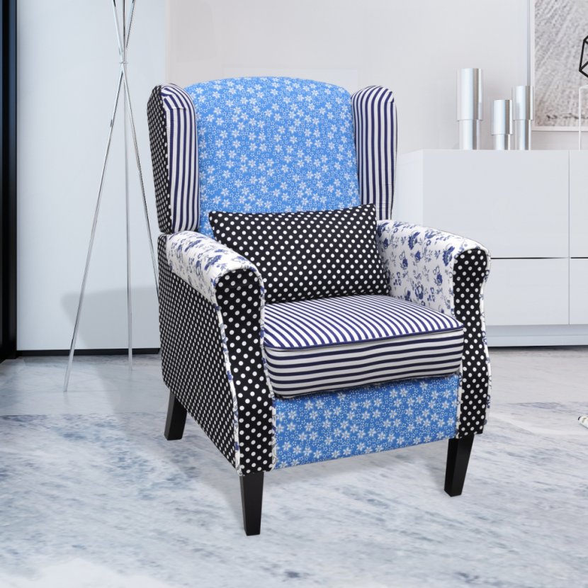 Wing Chair Massage Patchwork Furniture - Couch - Armchair Transparent PNG
