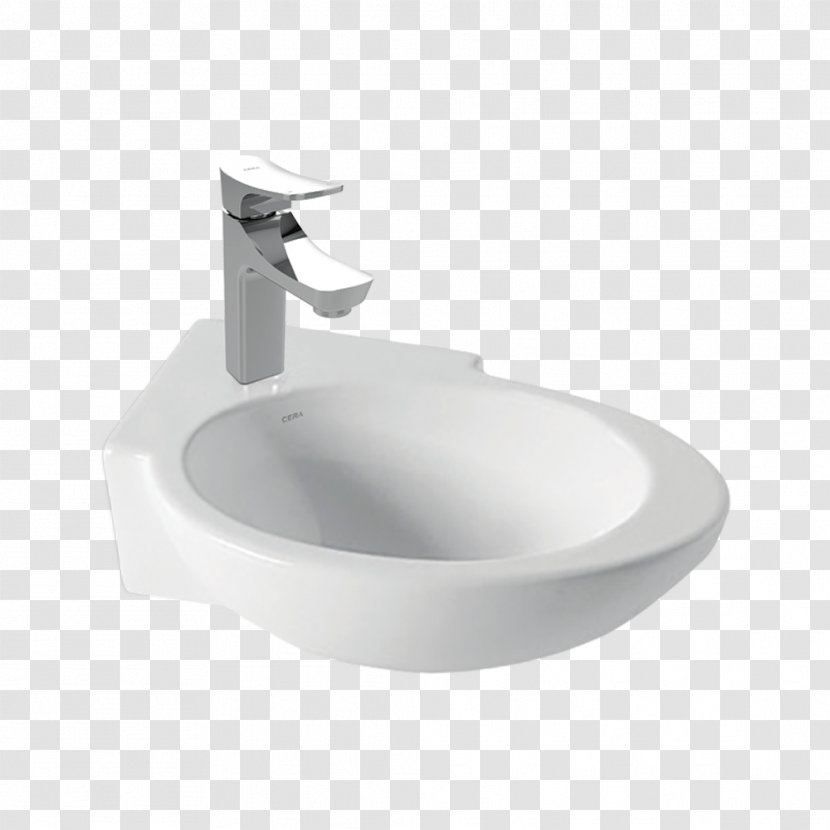 Ceramic Sink Tap Washing Bathroom Transparent PNG