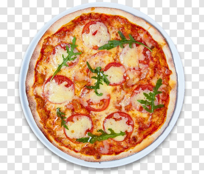 California-style Pizza Sicilian Margherita Pesto - Pepperoni Transparent PNG