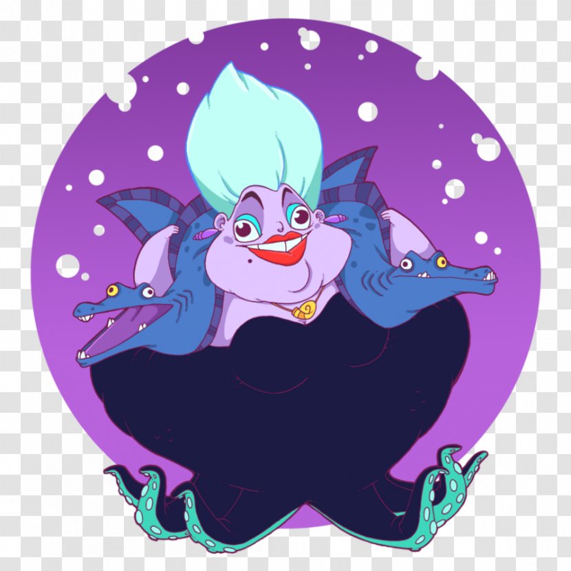 Legendary Creature Clip Art - Purple - Ursula Transparent PNG
