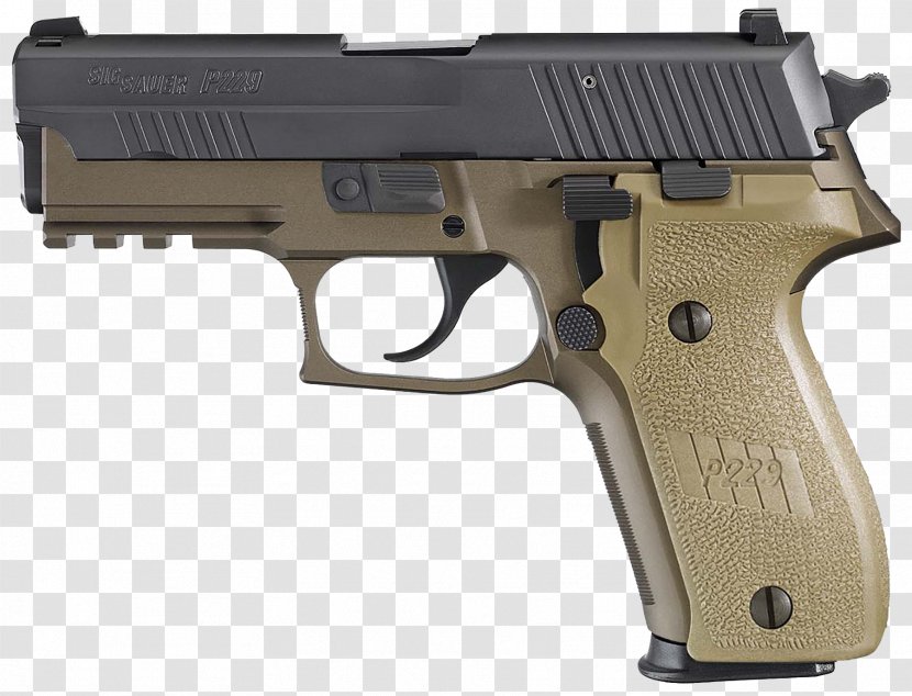 SIG Sauer P229 Firearm 9×19mm Parabellum P220 - Semiautomatic Pistol - Handgun Transparent PNG