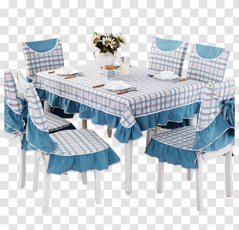 Tablecloth Chair Towel Stool Antimacassar - Outdoor Table Transparent PNG