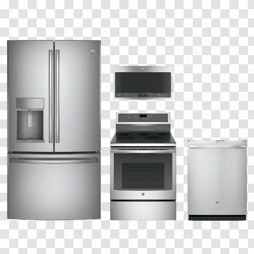 Major Appliance GE PGB911 - Home - Gas Profile PFE28K PYE22K ApplianceRefrigerator Transparent PNG