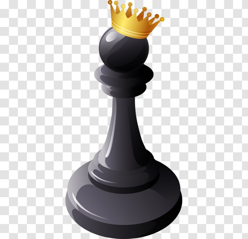Chess Piece King Chessboard Board Game - Pawn - Black Transparent PNG