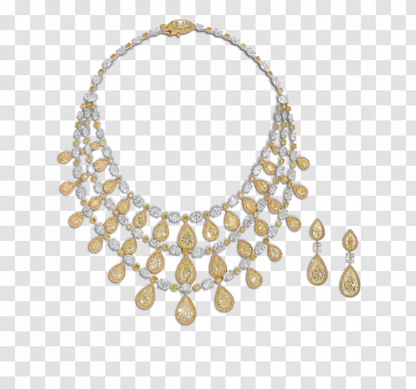 Pearl Necklace Earring Diamond Jewellery - Desire Transparent PNG