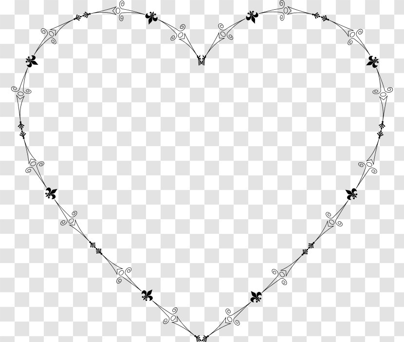 Heart Clip Art - Cartoon Decorative Line Transparent PNG