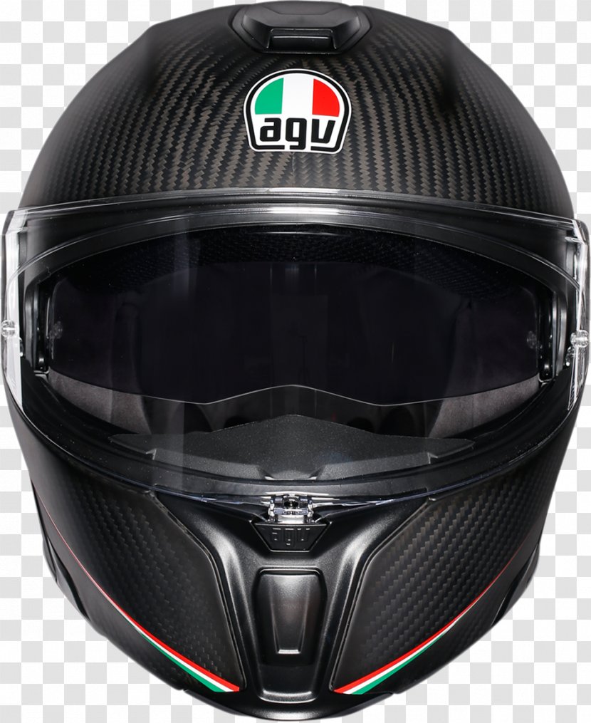 Bicycle Helmets Motorcycle AGV Lacrosse Helmet - Agv Sportmodular Carbon Transparent PNG
