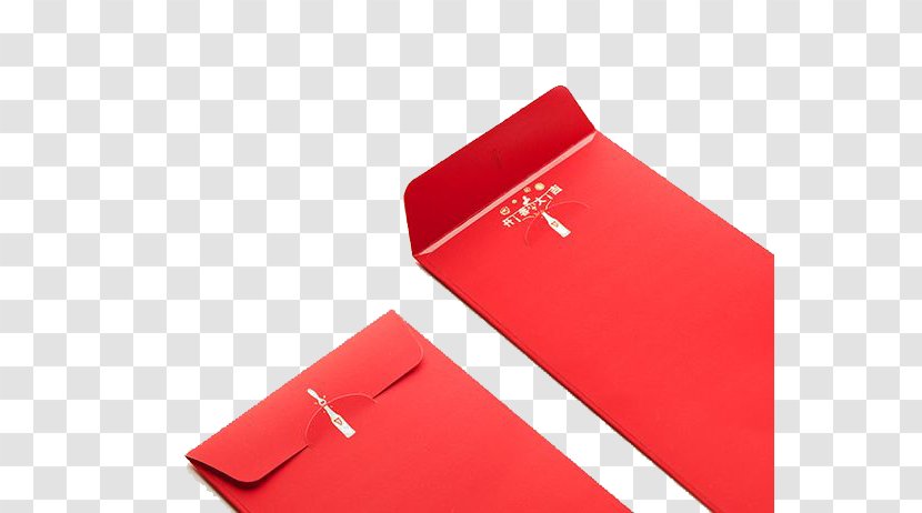 China Paper Red Envelope Chinese New Year - Designer - Envelopes Transparent PNG