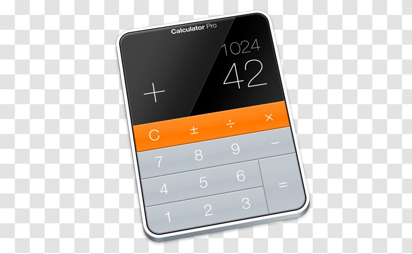 Calculator MacOS Metro - Electronics Transparent PNG