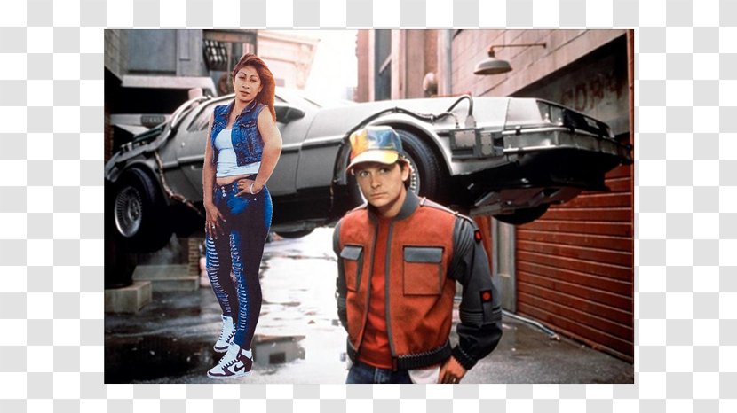 Marty McFly Dr. Emmett Brown Back To The Future Nike Mag Film - Robert Zemeckis Transparent PNG