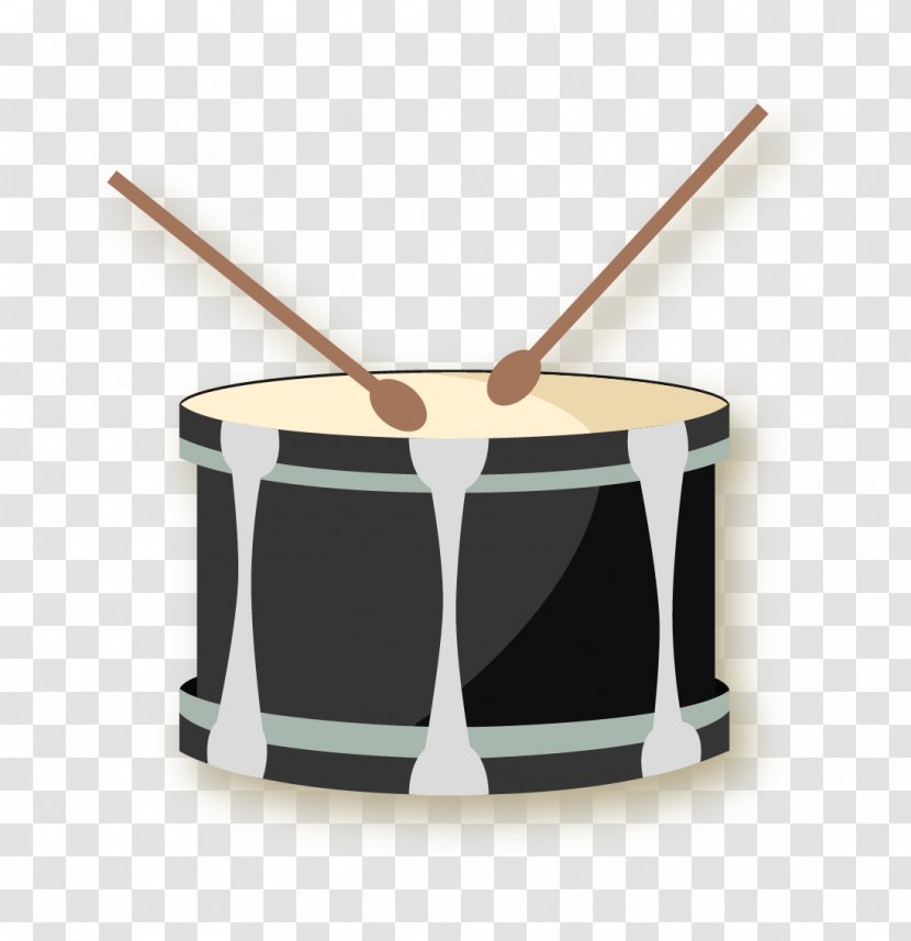 Snare Drum Bongo Musical Instrument - Cartoon - Vector Exquisite Transparent PNG