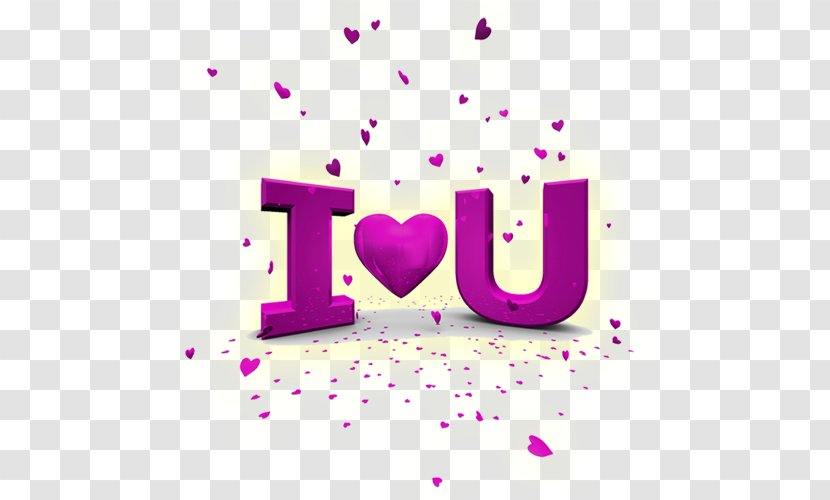 Love High-definition Television Video Wallpaper - Heart - I You English Font Transparent PNG