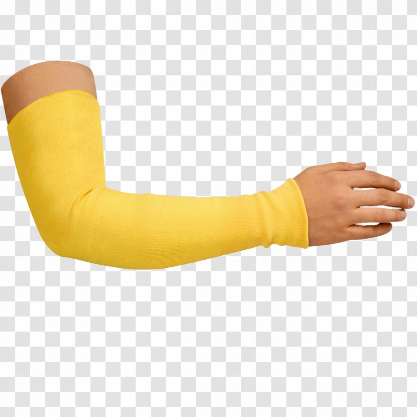 Arm Warmers & Sleeves Cut-resistant Gloves Kevlar - Yellow Flame Transparent PNG