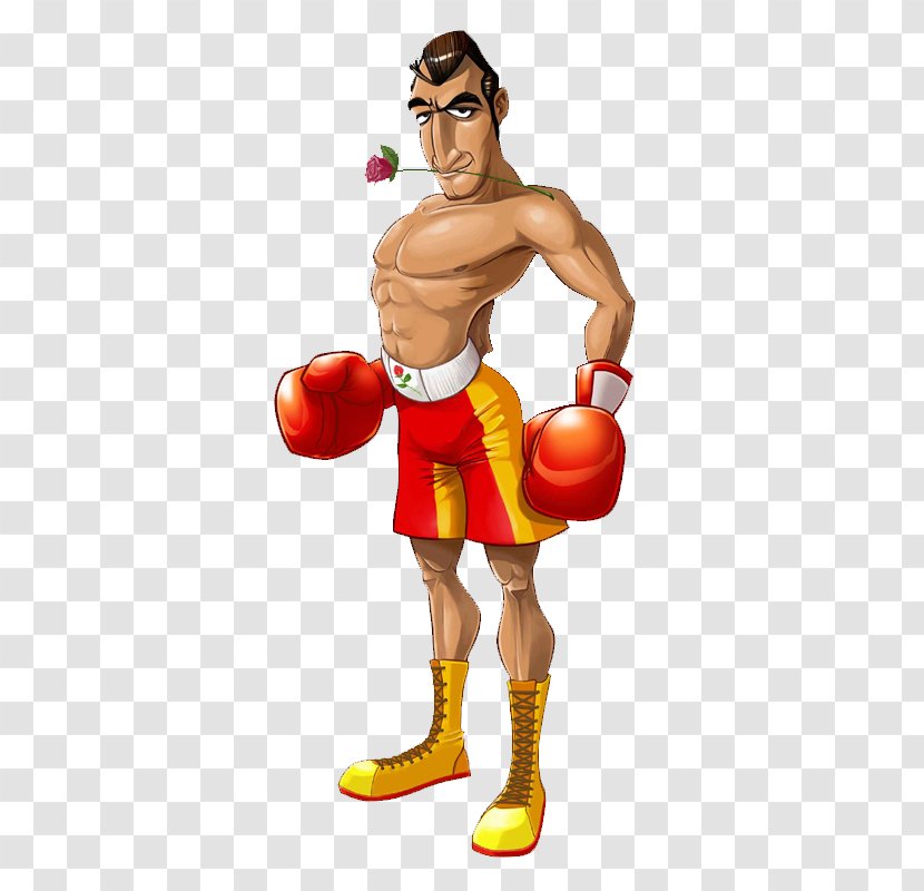Mike Tyson Super Punch-Out!! Wii Video Game - Action Figure - One Punch Transparent PNG