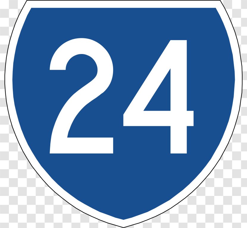 Interstate 20 24 74 US Highway System 10 - 43 - Road Transparent PNG