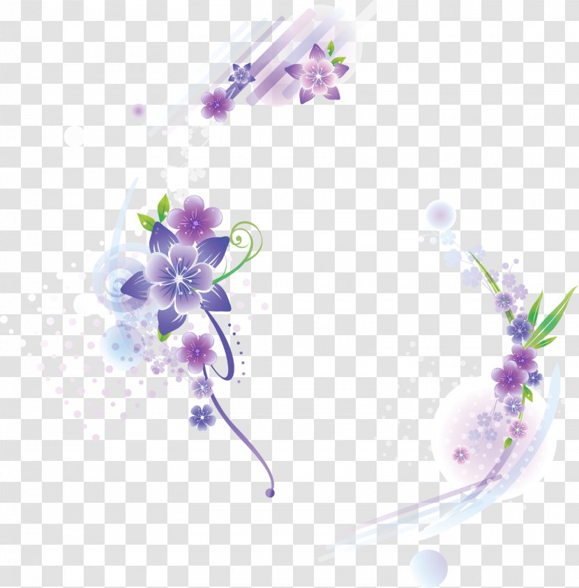 Petal Desktop Wallpaper Flower Computer - Purple Transparent PNG