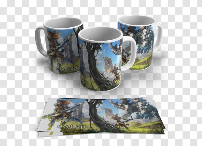 Mug Gift Porcelain Dating Decred - Cup - Horizon Zero Dawn Transparent PNG