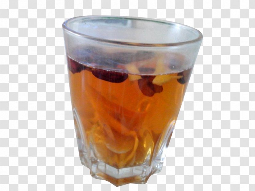 Ginger Tea Chenpi Congee Milk - Old Fashioned Glass - Red Dates Transparent PNG