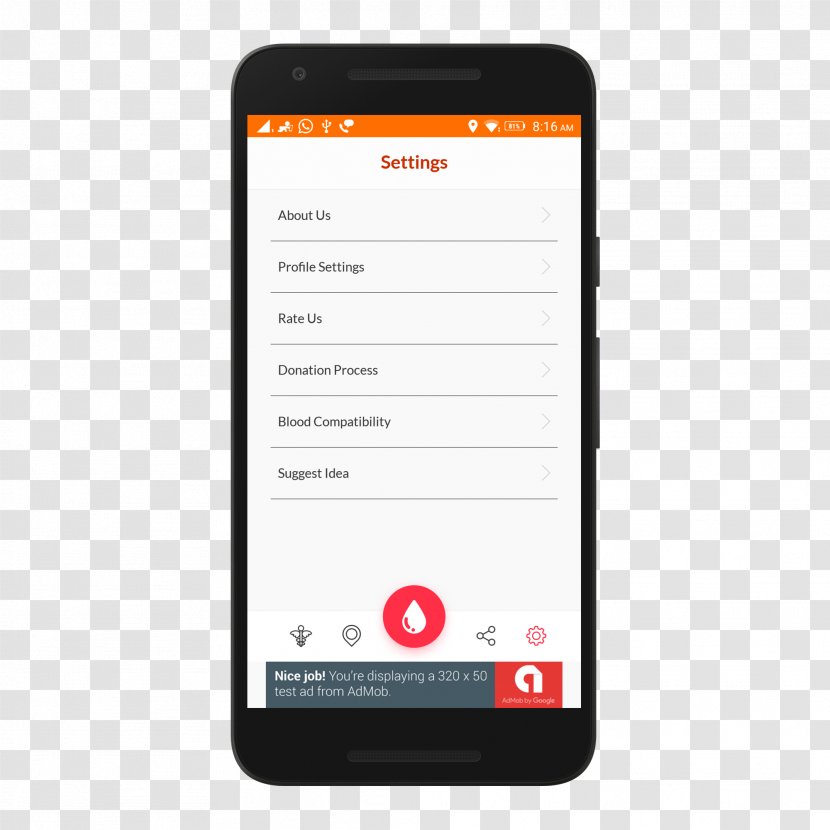 Android App Store IPhone - Communication - Blood Donation Transparent PNG