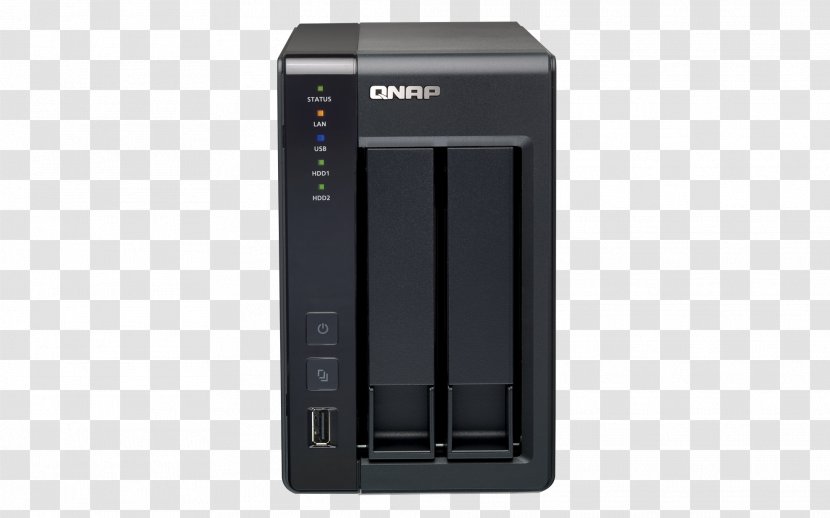 QNAP TS-219PII Network Storage Systems Hard Drives Computer Servers Backup - Electronic Device - Data Transparent PNG