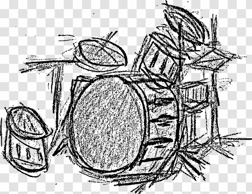 Drums Drummer Percussion - Silhouette - Drum Transparent PNG