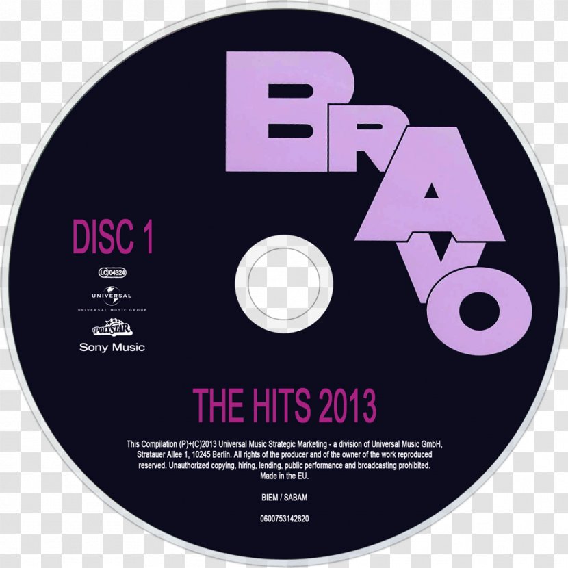 Compact Disc Mercedes-Benz CLS-Class Bravo Hits DVD - Heart - Songs Different Artists Transparent PNG