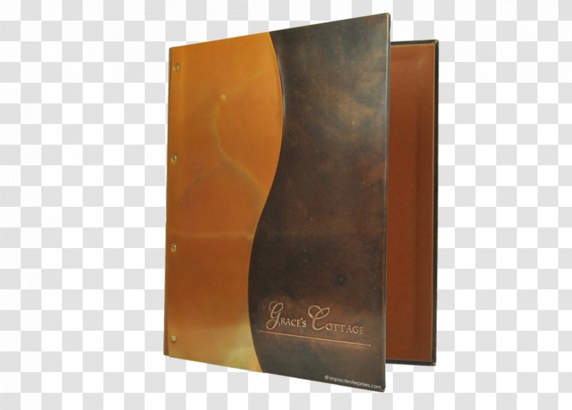 Copper Menu Material Metal - Leather - Dine Together Transparent PNG