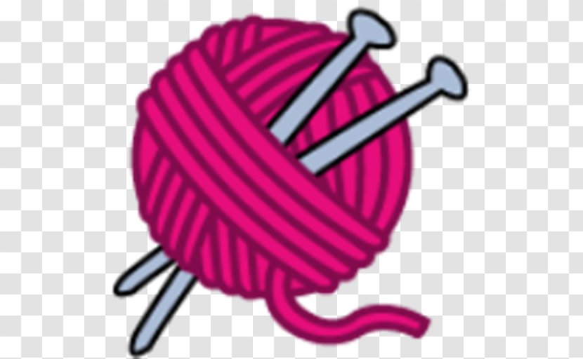 Knitting Crochet Clip Art Yarn - Sewing - Wool Transparent PNG