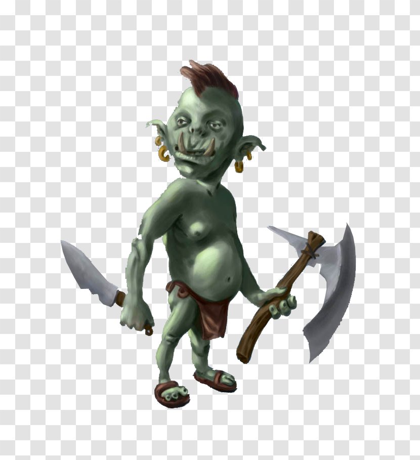 Figurine Orc Legendary Creature Organism - Half Ranger Transparent PNG