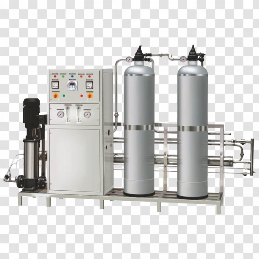 Water Filter Reverse Osmosis Plant Purification Treatment Transparent PNG