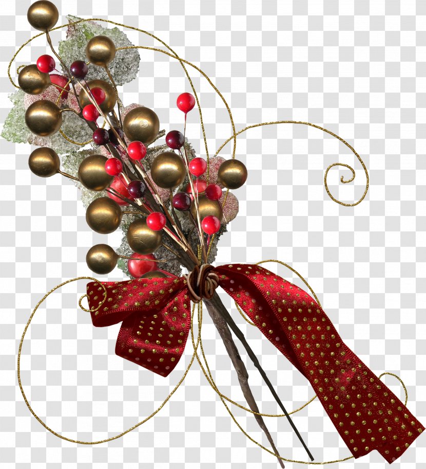 Christmas Ornament Berry New Year Holiday Transparent PNG